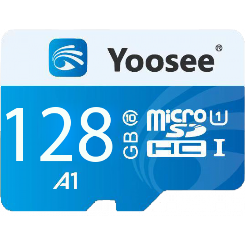 Yoosee 128 GB A1 Class 10 U1 Micro SD Hafıza Kartı