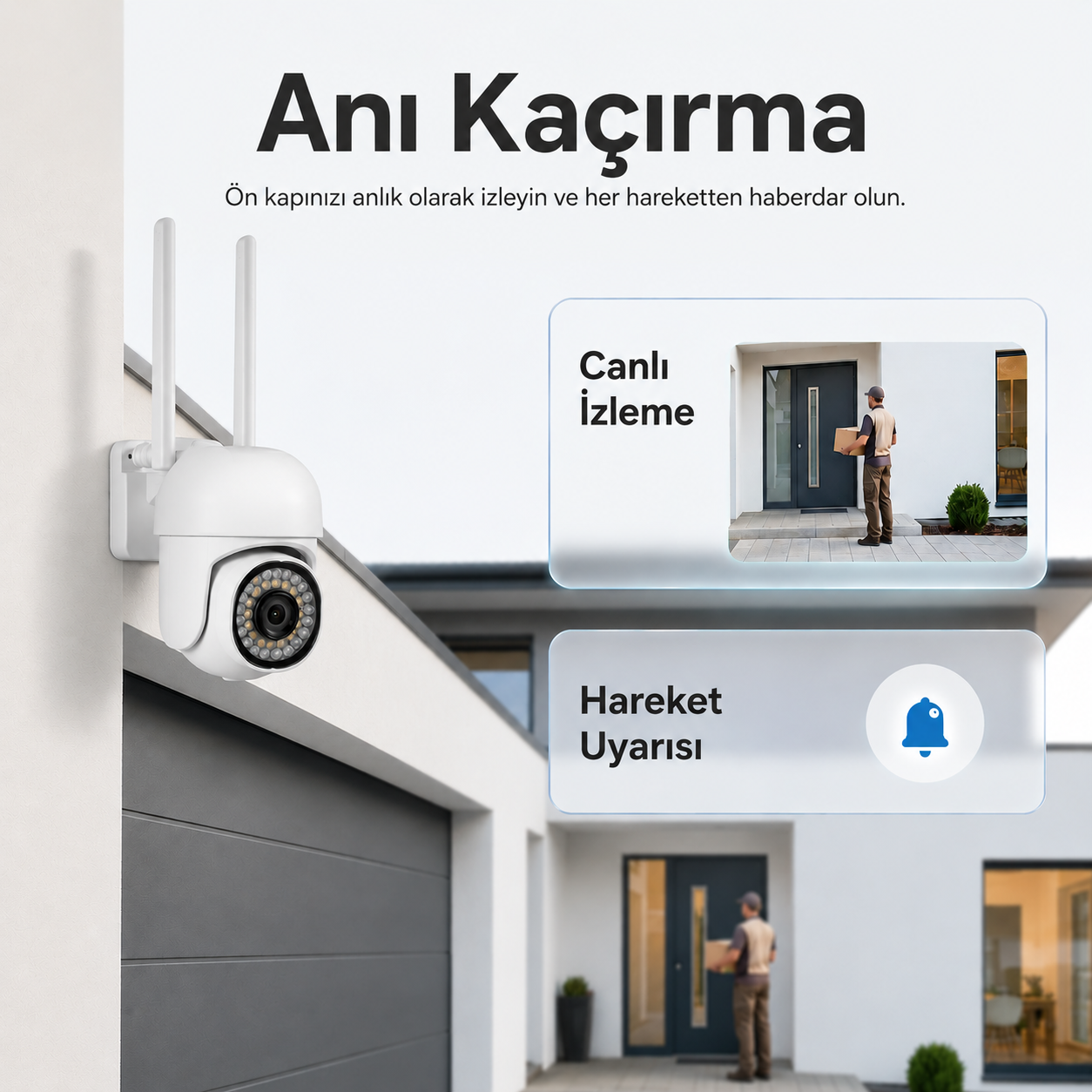 Yoosee YS-10 Mini 2MP Wi-Fi İç/Dış Mekan Kamera