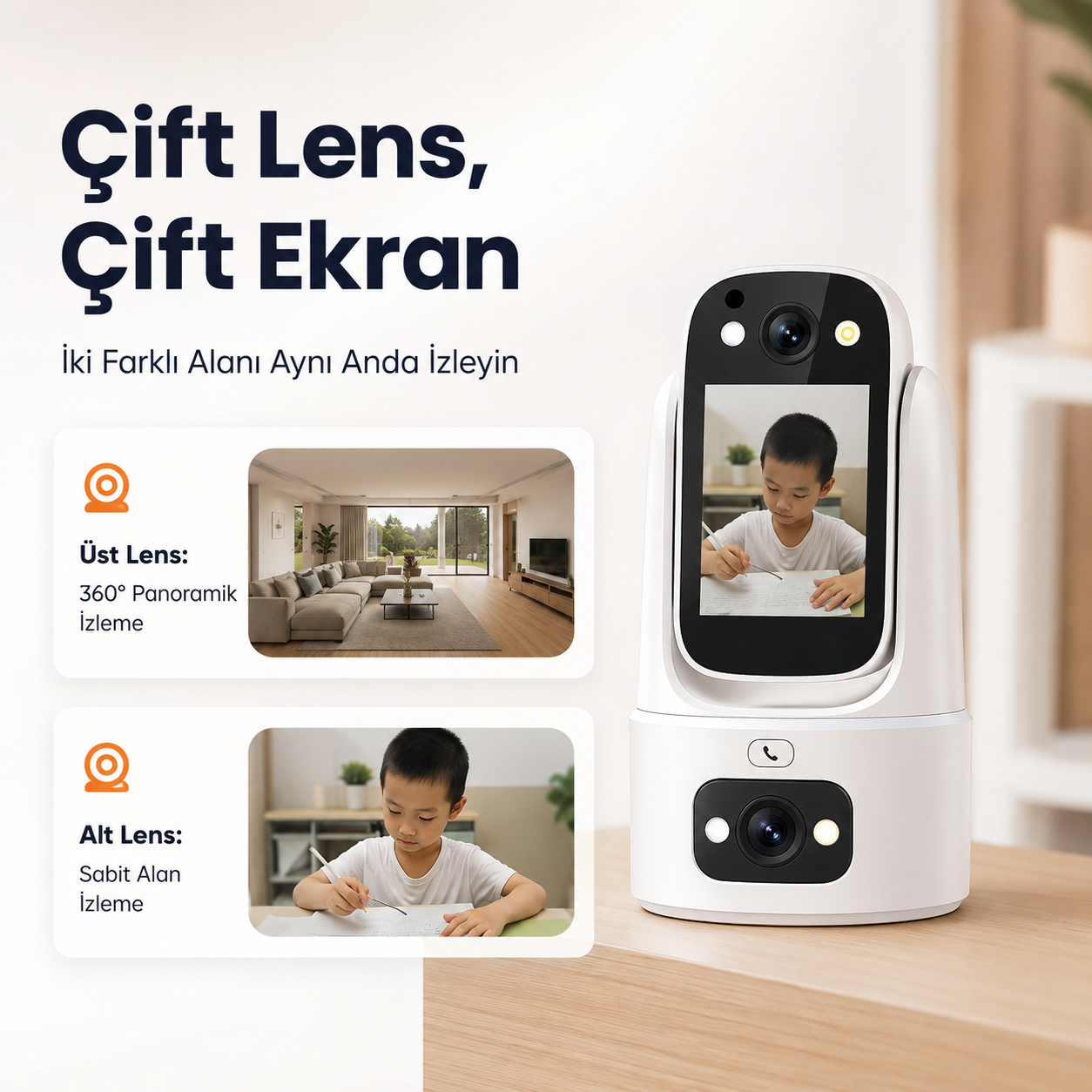 YS-13 Ekranlı Bebek İzleme Kamerası