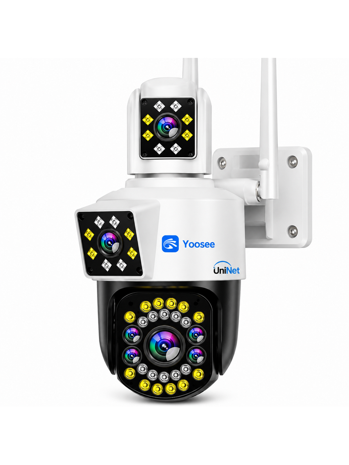 Yoosee YS-1010 5MP Çift Kameralı Wi-Fi Dış Mekan Kamera